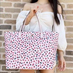 Kate Spade ♠️ Large Floral Tote